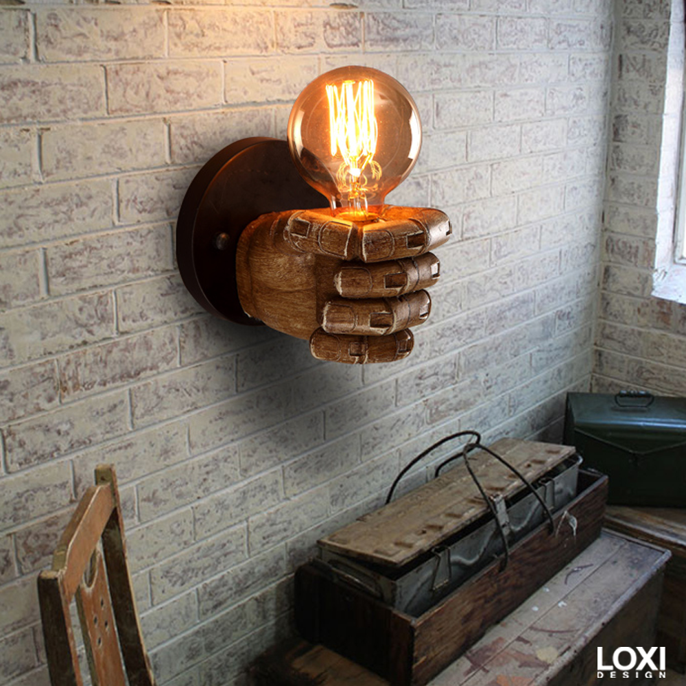 Loxi Design™ Retro Resin Wall Lamp