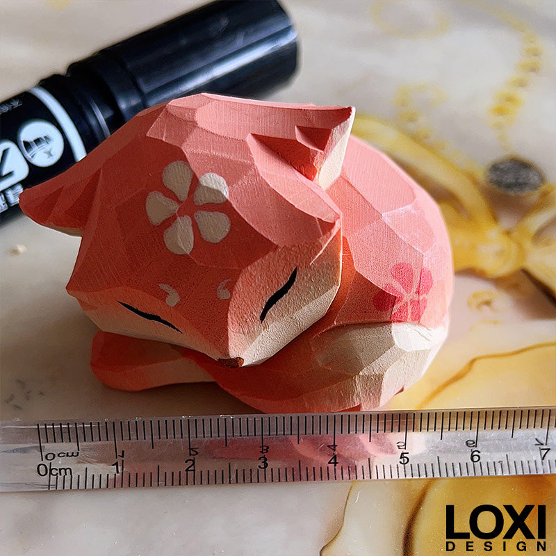 Loxi Design™ Handcrafted Lucky Fox