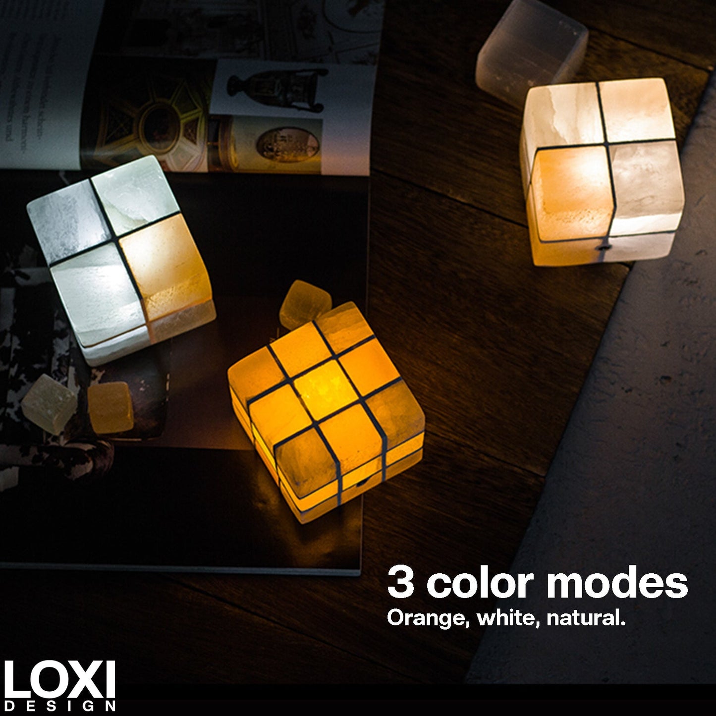 LoxiDesign™ Rubik's Cube Light