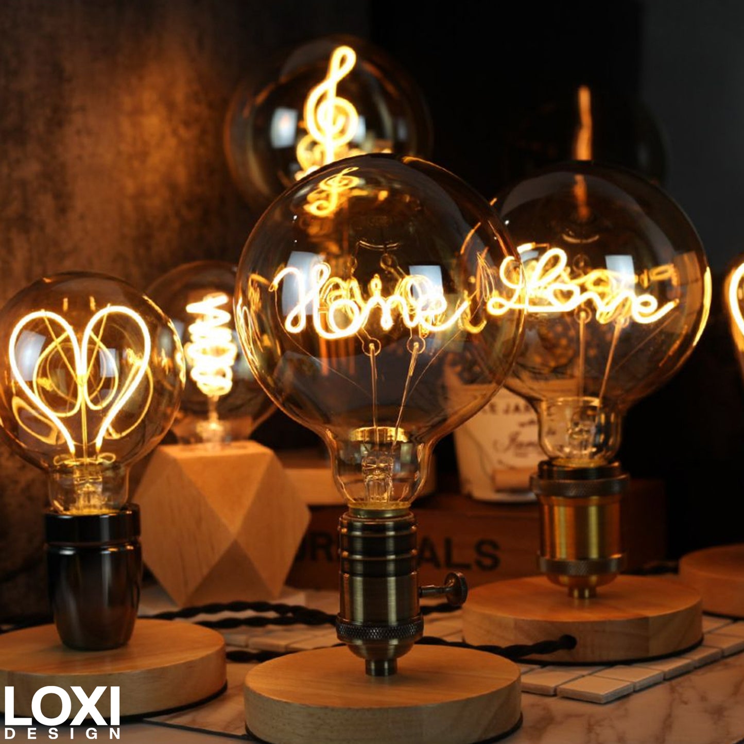 LoxiDesign™ Edison Light Bulb