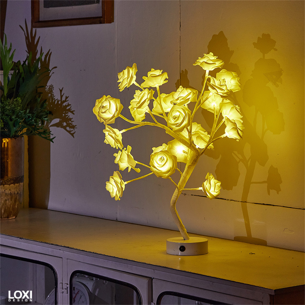 Loxi Design™ Forever Rose Tree Lamp