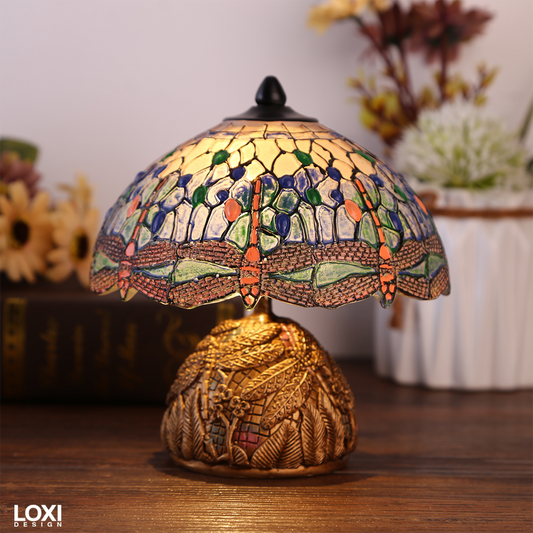 LoxiDesign™ Tiffany Dragonfly Lamp