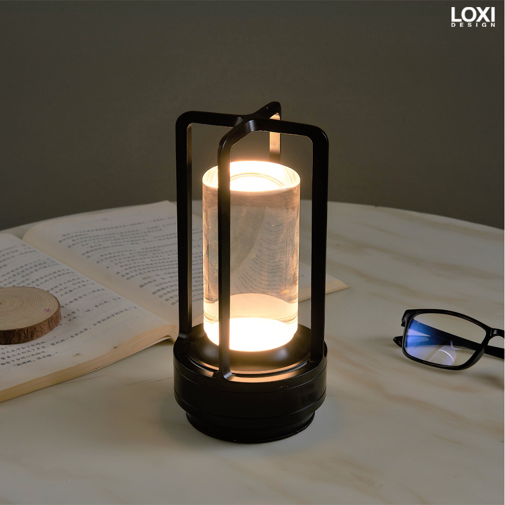 Loxi Design™ Vintage Rechargable Oil Lamp